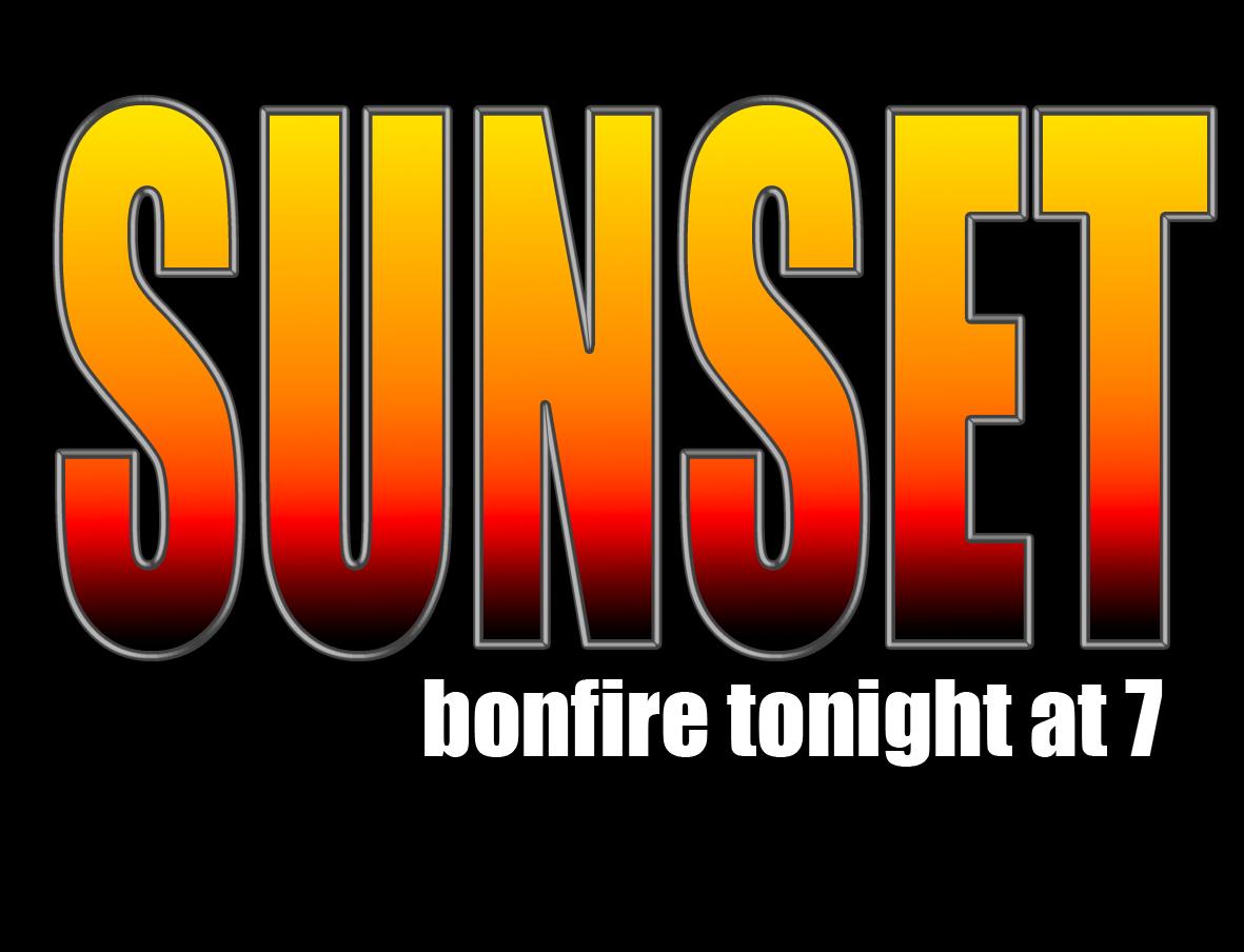Sunset Stroke Emboss
